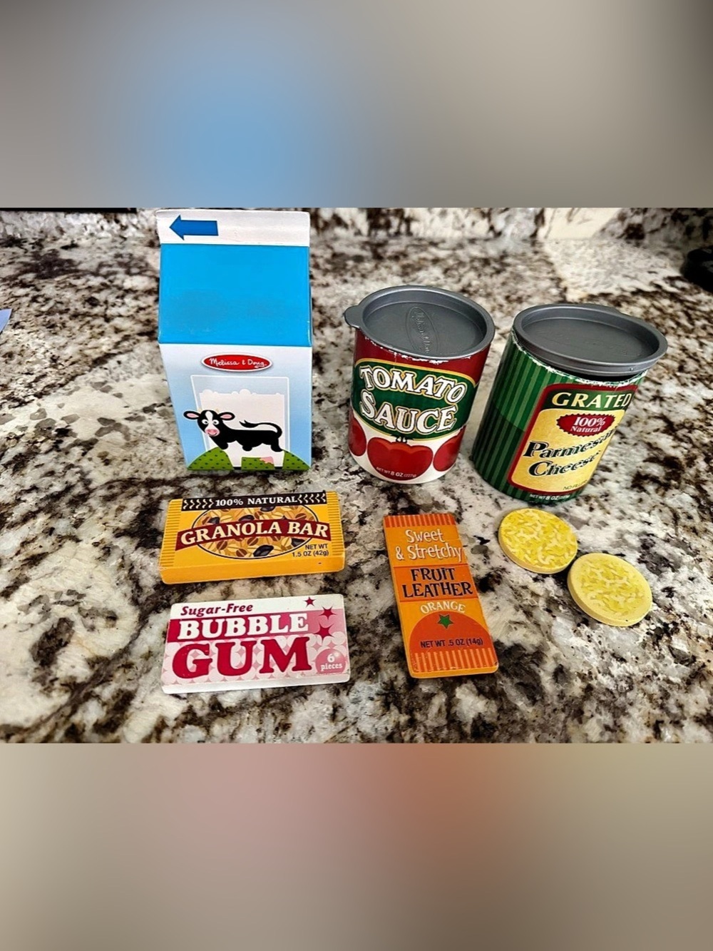 Melissa & Doug Assorted Packaged Food Items